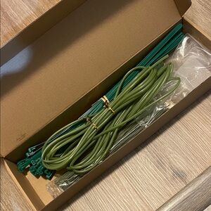 Lings moment Assorted Floral Tubing & Zip Ties